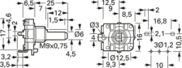Incremental encoder, 5 V, impulses 24, STEC16B04