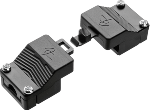 Strain relief for plug/socket, AC 166-1/ 3 ZEL F SW