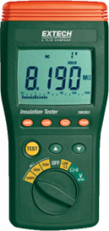 Insulation tester 380363, CAT III 1000 V, 4 MΩ to 10 GΩ, 1000 V (DC), 500 V (AC)