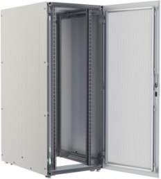 42 HE server cabinet, (H x W x D) 1969 x 600 x 1200 mm, IP20, sheet steel, light gray, 01.157.007.1-028