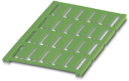 Polyamide sign plate, inscribable, (W x H) 9 x 20 mm, green, 1017721