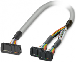 Connecting line, 4 m, IDC/FLK socket connector angled to IDC/FLK socket connector angled, 0.129 mm², AWG 26, 2305237