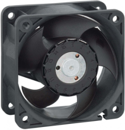DC axial fan, 12 V, 60 x 60 x 25 mm, 46 m³/h, 39 dB, ball bearing, ebm-papst, 622 H