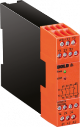 Emergency stop module, 3 Form A (N/O) + 1 Form B (N/C), 24 V AC/DC, 0050982