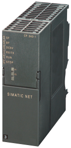 Communication processor for SIMATIC S7-300, 100 Mbit/s, ethernet, PROFINET, (W x H x D) 40 x 125 x 120 mm, 6AG1343-1EX30-7XE0