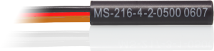 Reed sensor, 1 Form C (NO/NC), 5 W, 175 V (DC), 0.25 A, MS-216-4-1-0500