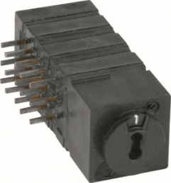 Step rotary switches, 10 pole, 4 stage, 30°, On-On, interrupting, 500 mA, 60 V, 1843.9031