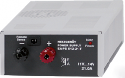 Laboratory power supply, 11 bis 14 VDC, outputs: 1 (10.5 A), 150 W, 90-264 VAC, EA-PS 512-11 T