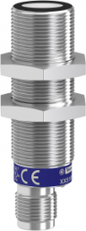 Ultrasonic sensor cylindrical M18 - Sn=1m - analog 4-20mA - SYNC - connector M12