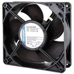 AC axial fan, 230 V, 119 x 119 x 38 mm, 100 m³/h, 25 dB, ball bearing, ebm-papst, ACI 4420 MLR (230V )