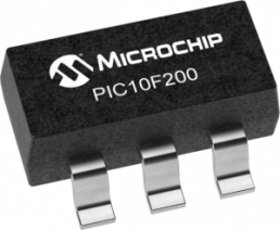 PIC microcontroller, 8 bit, 4 MHz, SOT-23, PIC10F200T-I/OT