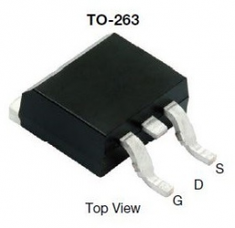 Vishay N channel TrenchFET power MOSFET, 80 V, 150 A, D2PAK, SUM60020E-GE3