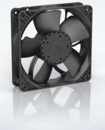 DC axial fan, 24 V, 119 x 119 x 32 mm, 100 m³/h, 25 dB, ball bearing, ebm-papst, 4314 NL