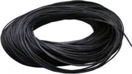 Plastic braided sleeve, range 9-13 mm, black, -50 to 150 °C
