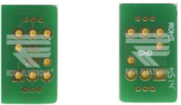 SOT23-6 adapter board, 1.0 mm pitch, Roth Elektronik RE910