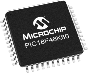 PIC microcontroller, 8 bit, 64 MHz, TQFP-44, PIC18F46K80-I/PT