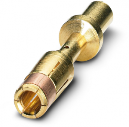 Receptacle, 16 mm², crimp connection, nickel-plated/gold-plated, 1245032