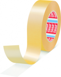 Double-sided fleece tape, 15 x 0.1 mm, non-woven, transparent, 100 m, 04959 00FARBLOS 100M 15MM