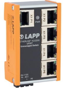 Ethernet switch, unmanaged, 5 ports, 100 Mbit/s, 24 VDC, 21700144