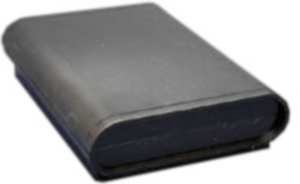 ABS device enclosure, (L x W x H) 180 x 206 x 64 mm, black (RAL 9005), IP54, 1598DSGYPBK