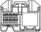 Automotive power connector, 1747088-1