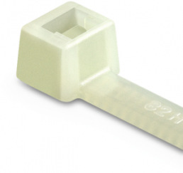 Cable tie internally serrated, polyamide, (L x W) 145 x 2.5 mm, bundle-Ø 1.5 to 35 mm, natural, -40 to 85 °C