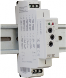 Multifunction relay, 0.1 s to 10 days, 10 functions, 1 Form C (NO/NC), 230 VAC, 4000 VA, CRM-91H/230