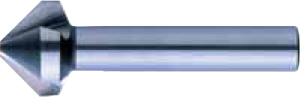 Taper/Deburring countersink, M2.5, Ø 5 mm, 40 mm, shaft Ø 4 mm, steel, DIN 335-C, 05502