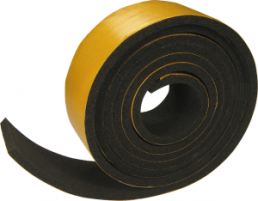 Sealing tape, 10 x 3 mm, EPDM, black, 10 m, 1200310001