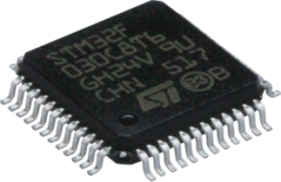 ARM Cortex M0 microcontroller, 32 bit, 48 MHz, LQFP-48, STM32F030C8
