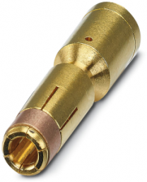 Receptacle, 16 mm², crimp connection, nickel-plated/gold-plated, 1244892