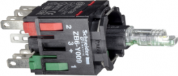 Auxiliary switch block, 1 Form A (N/O), 120 V, 3 A, ZB6ZB11B