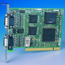 PCI Card, 2 Port RS422/485,15MBaud