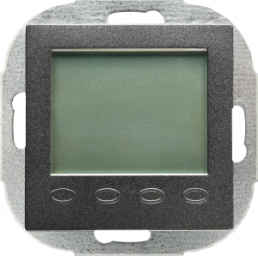 Room temperature controller, 230 V, -10 to 42 °C, metal, for underfloor heating, 5TC9774-6CM00