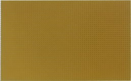 Uncoated perforated board, RA 716, 100 x 160 mm, 1.0 mm