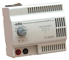 Laboratory power supply, 3 bis 12 VDC, outputs: 1 (1 A), 12 W, 198-264 VAC, AL 841C
