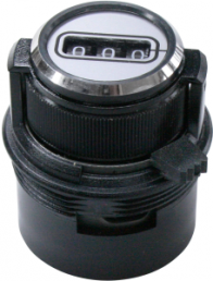 Digital adjustment knob, 6.35 mm, 10, Plastic