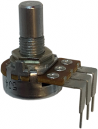Film potentiometer, 50 kΩ, 0.2 W, linear, solder pin, RV16AF-41-15R1-B50K