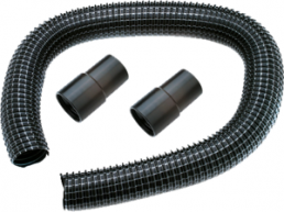 Extraction hose Ø 40 mm, 1.0 m and 2 connectors to 50 mm, Weller T0053631699 for Zero Smog 20T, WFE 20D