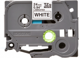 Labelling tape cartridge, 24 mm, tape white, font black, 8 m, TZE-251
