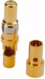 Pin contact, solder/crimp connection, gold-plated, 131J30019X
