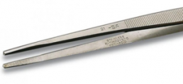 ESD precision tweezers, uninsulated, antimagnetic, stainless steel, 160 mm, 21SA