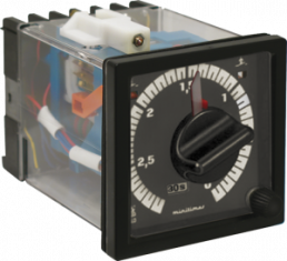 Time relay, 0.2 s to 60 h, delayed switch-on, 2 Form A (N/O) + 2 Form B (N/C), 230 VAC, 0024457