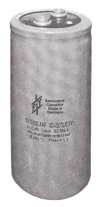 Electrolytic capacitor, 10000 µF, 63 V (DC), -10/+30 %, Ø 50 mm