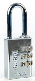 Combination lock, level 3, shackle (H) 28 mm, steel, (B) 30 mm, K11430D