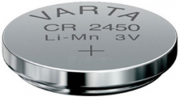Lithium-button cell, CR2450, 3 V, 560 mAh