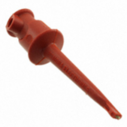 Minigrabber test clip, 60 V, red, 4555-2