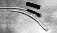 Heatshrink tubing, 2:1, (9.53/4.75 mm), Fluoropolymer, cross-linked, black