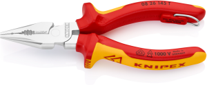 VDE-Needle-Nose Combination Pliers with tool tether 145 mm