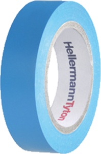 Insulation tape, 15 x 0.15 mm, PVC, blue, 10 m, 710-00100